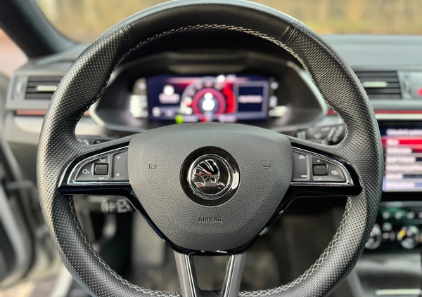Skoda Superb cena 102500 przebieg: 187000, rok produkcji 2020 z Żory małe 781